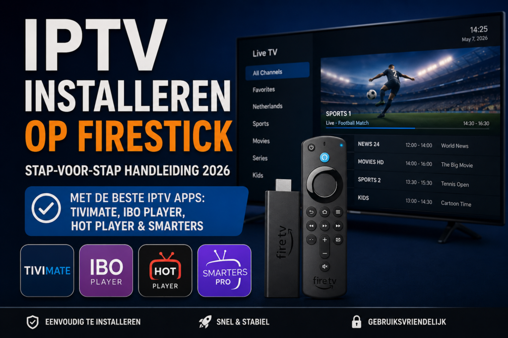 IPTV installeren op Firestick